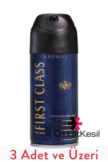 First Class Deodorant Sprey 150 ml, Erkek Deodorant Çeşitleri 3 Adet - DikkatKesil