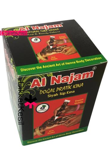 Hint Kınası, Toptan Siyah Hint Kına Dövme, Al Najam Tüp Kına Dövmesi Kına Modelleri - DikkatKesil
