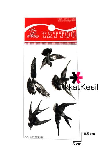 Kartal Dövmesi Küçük, Siyah Beyaz Kartal Geçici Dövme, Küçük Dövmeler - DikkatKesil
