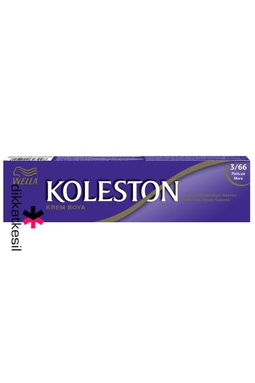 Koleston 3.66 Patlıcan Moru Renk Krem Saç Boyası Tüp, Wella Kozmetik Ürünleri - DikkatKesil