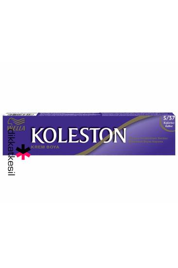 Koleston 5.37 Kışkırtıcı Kahve Renk Krem Saç Boyası Tüp, Wella Koleston Ürünleri - DikkatKesil