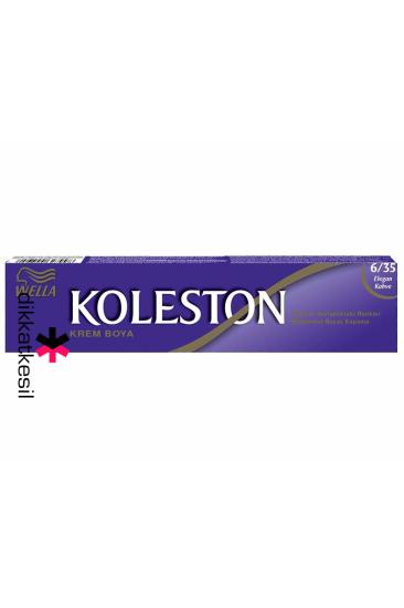 Koleston 6.35 Elegan Kahve Renk Krem Saç Boyası Tüp, Koleston Kozmetik Ürünleri - DikkatKesil