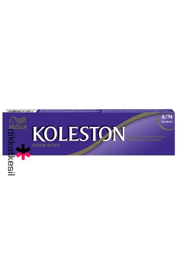 Koleston 6.74 Terrakota Renk Krem Saç Boyası Tüp, Koleston Renkleri - DikkatKesil