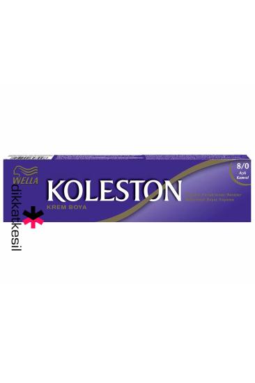 Koleston 8.0 Açık Kumral Renk Krem Saç Boyası Tüpl, Wella Koleston Saç Boyaları - DikkatKesil