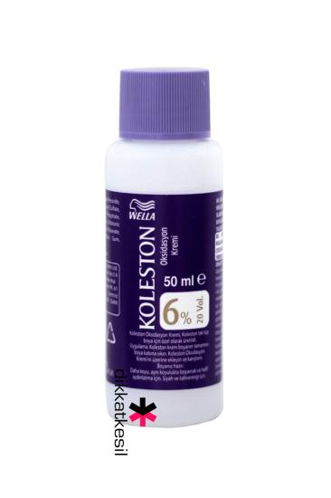 Koleston Oksidasyon Kremi, Saç Açıcı Oksidan Sıvı Peroksit %6 20 Volüm 50 ml Oksidan Çeşitleri - DikkatKesil