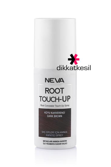 Neva Root Touch Up Saç Dipleri İçin, Anında Kapatıcı Koyu Kahverengi Renk Saç Dip Boyası Renkleri - DikkatKesil