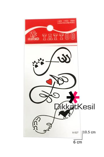 Sonsuzluk Dövmesi, Kalpli Nal ve Patili Sonsuzluk İşareti Geçici Dövme Modelleri - DikkatKesil