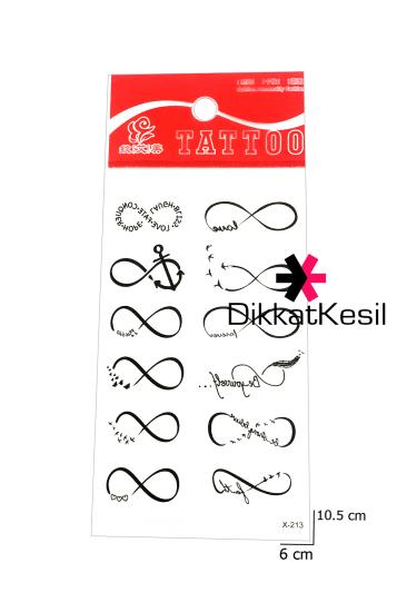Sonsuzluk Dövmesi, Minimal Geçici Sonsuz İşareti Dövme Şekilleri, infinity Dövme Modelleri - DikkatKesil
